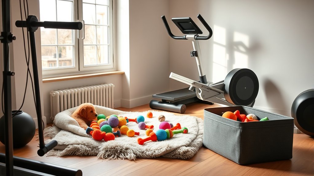 designated pet play zones