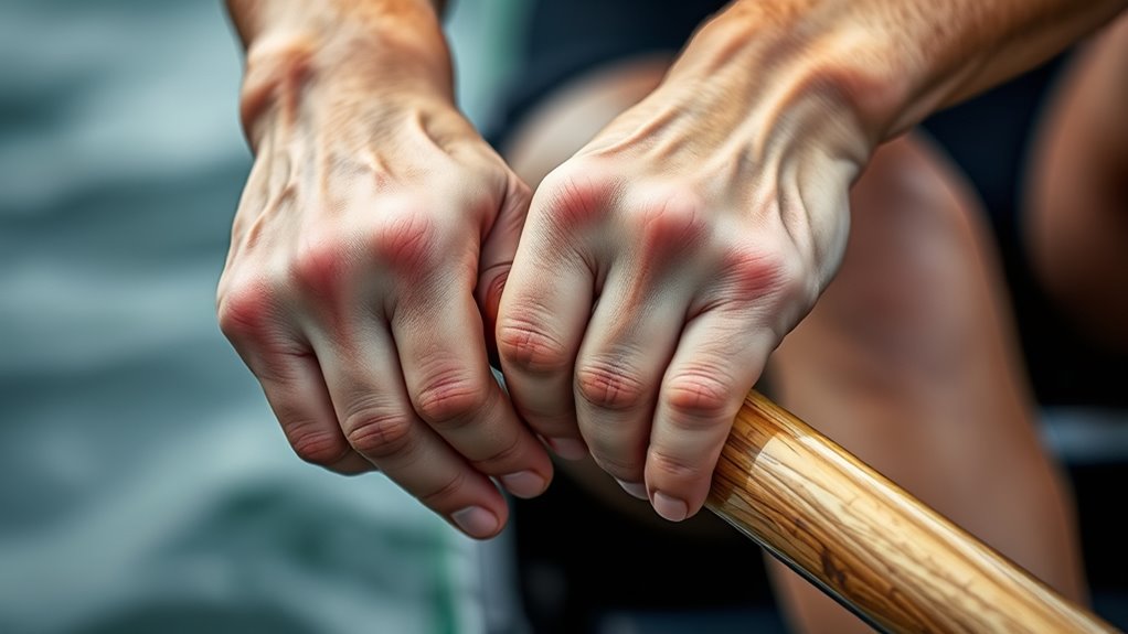 dry hands proper grip