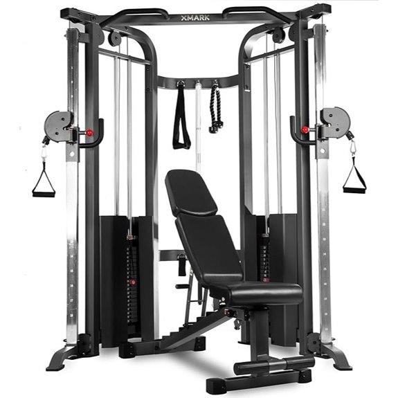 XMARK Functional Trainer with Dual 200lb Stacks
