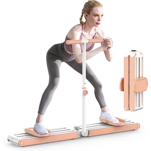 2-in-1 Fitness Ski Machine for Women