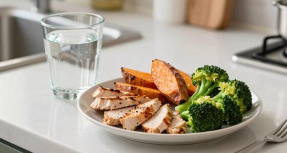 eat light before exercise