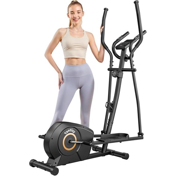 Elliptical Exercise Machine with 8 Resistance Levels
