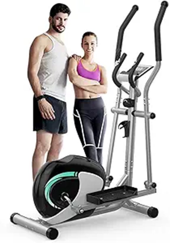 elliptical with resistance monitor