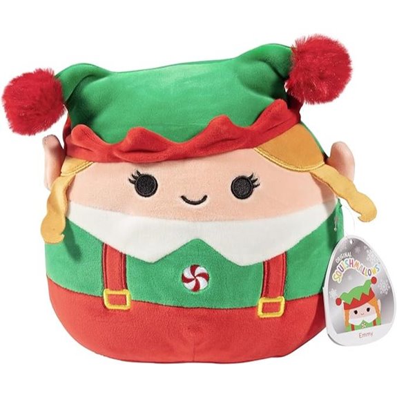 Squishmallows Emmy Christmas Elf Plush Toy