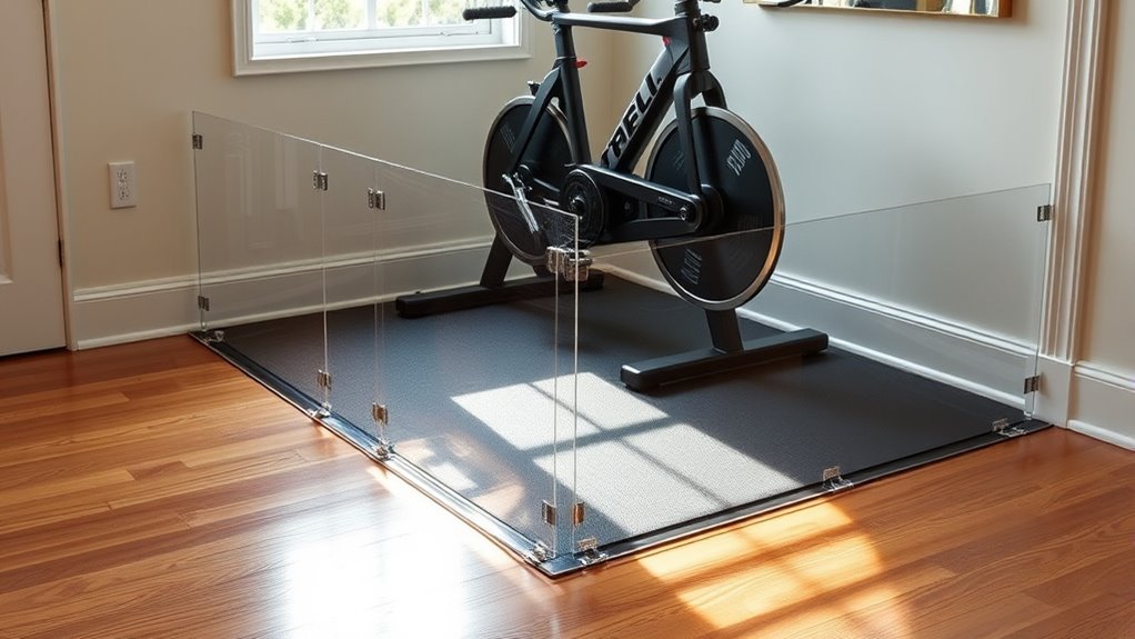 equipment protection through barriers