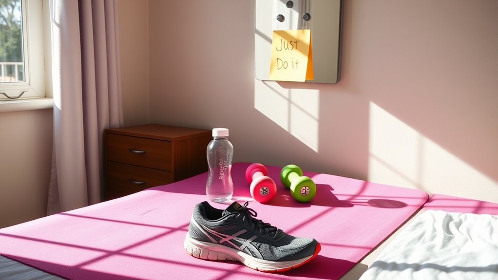 establish automatic workout cues