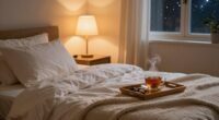 evening routine improves sleep