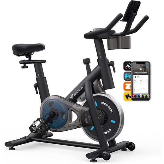 exercise bike with app