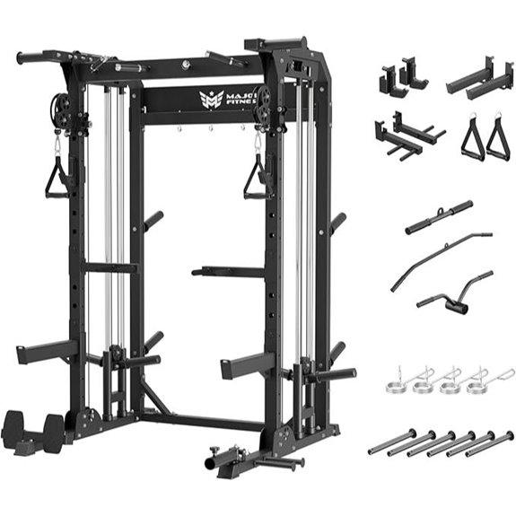 MAJOR FITNESS F22 Power Rack with Pulley System