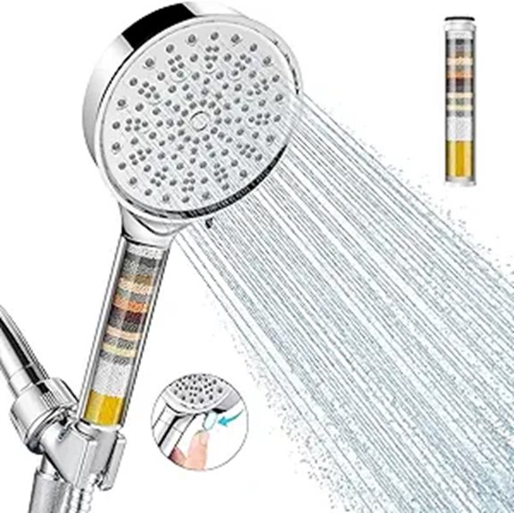Cobbe Filtered Handheld Shower Head with 6 Sprays