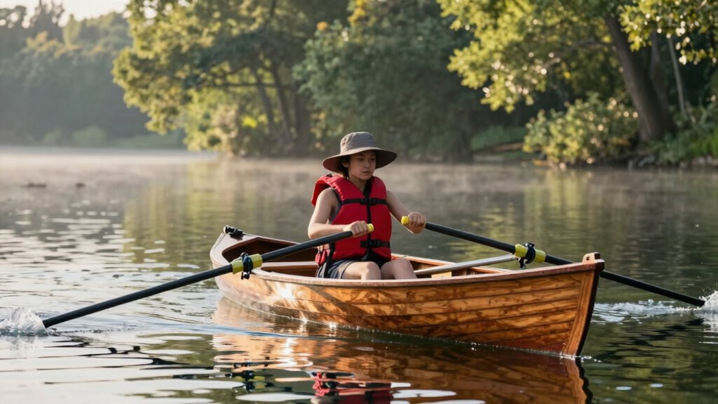 first rowing session duration