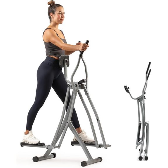 foldable air walk elliptical