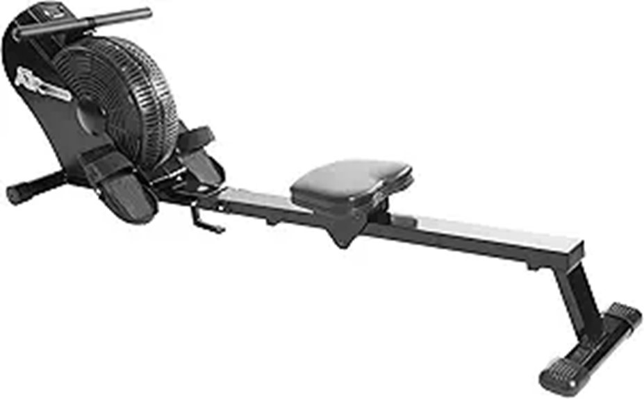 Stamina ATS Air Rower with App and Foldable Design