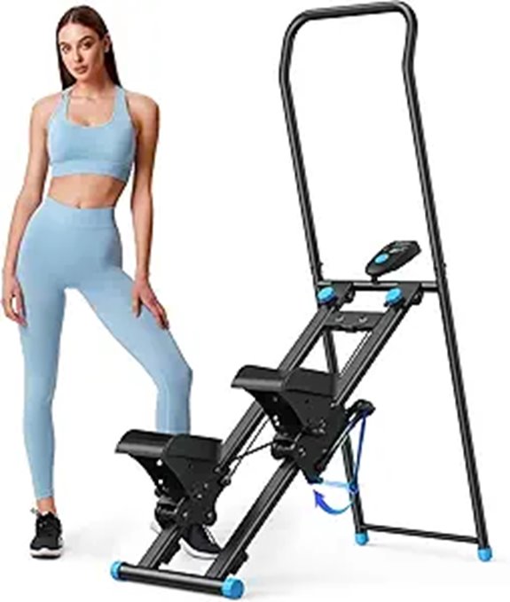 MERACH Foldable Stair Stepper for Full-Body Workout
