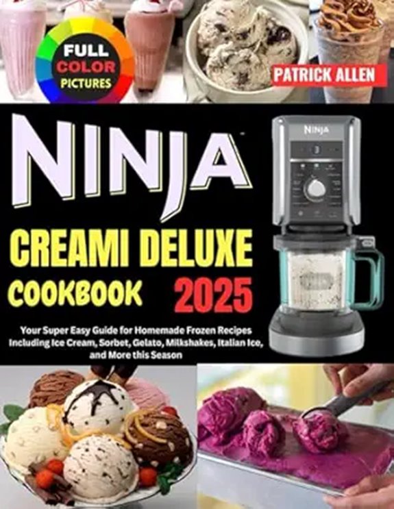 Ninja Creami Deluxe Cookbook for Frozen Recipes