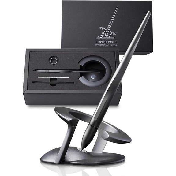 Novium Hoverpen Interstellar - Futuristic Space Black Pen