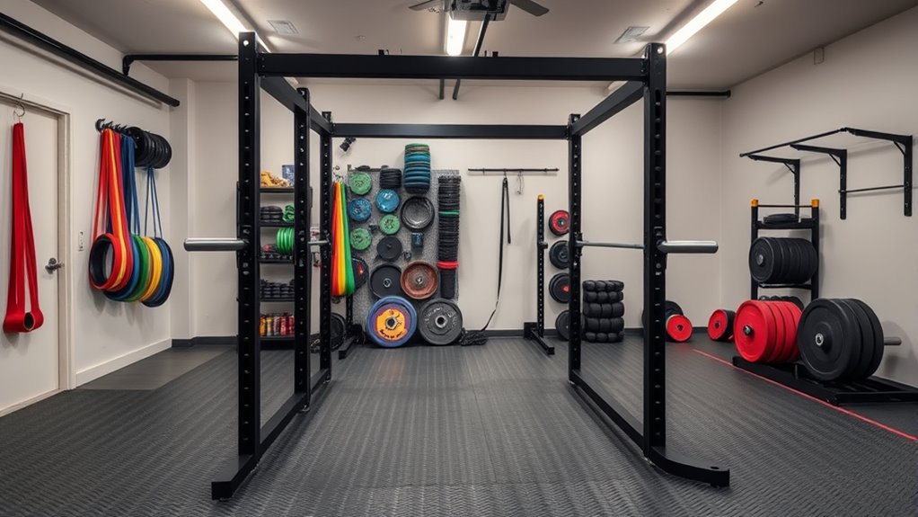 garage gym power rack essentials