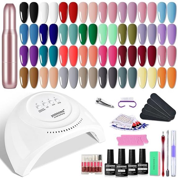 JODSONE Gel Nail Polish Set with UV Light