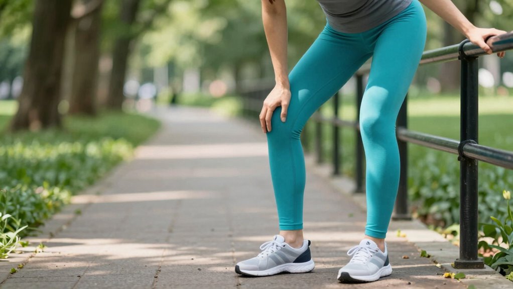 gentle knee warm up exercises