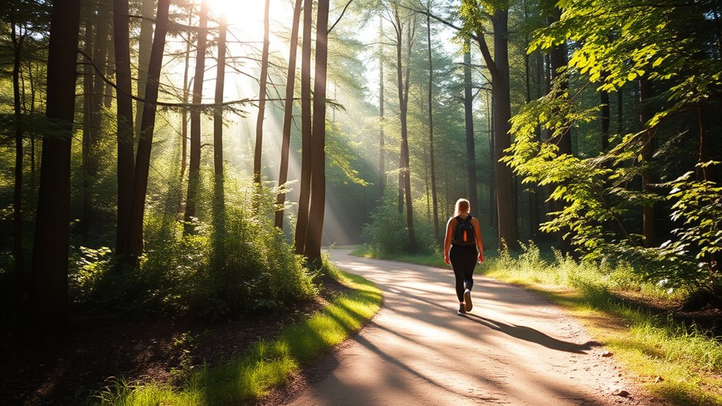 gentle walks aid recovery