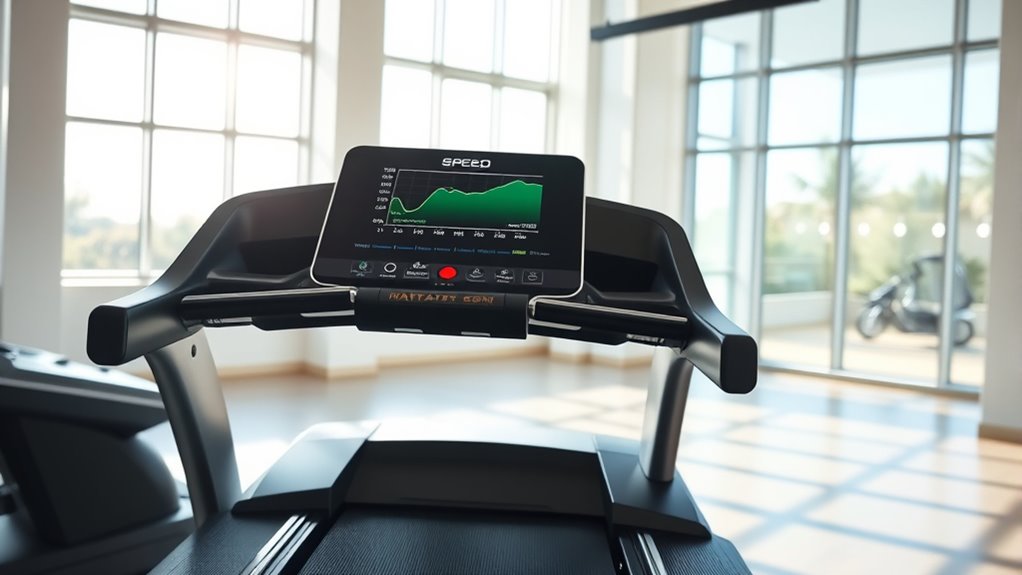 gradually increase treadmill speed