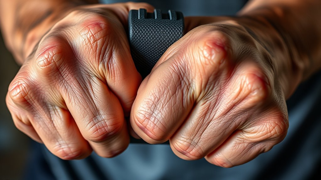 hand mobility enhances grip