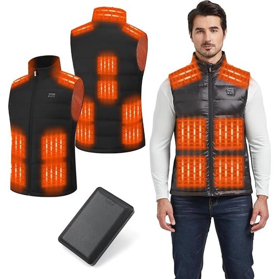 Heated Vest with Battery Pack for Men & Women