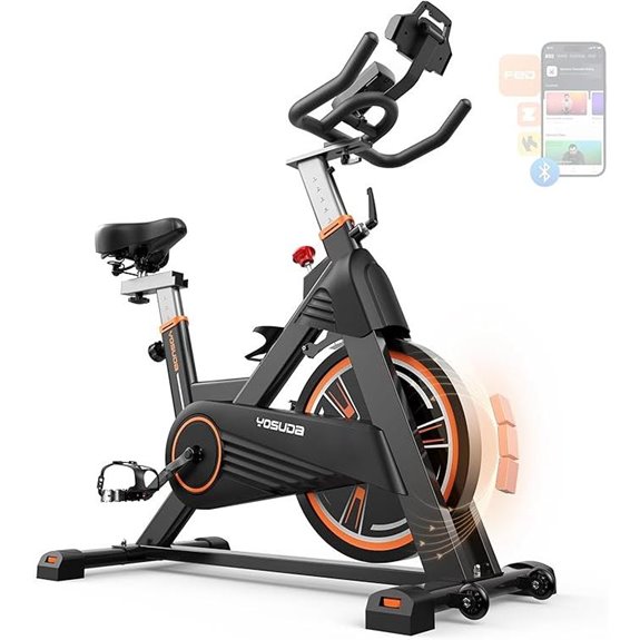YOSUDA PRO Magnetic Exercise Bike (350 lbs Capacity)