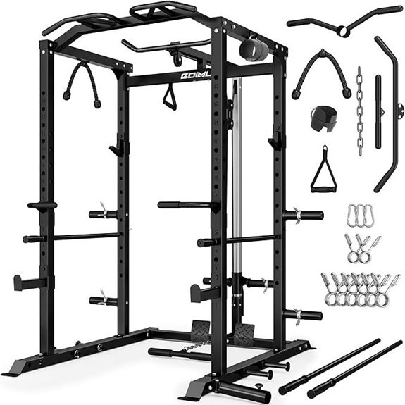 C1-V4 2000LBS Power Cage with Attachments