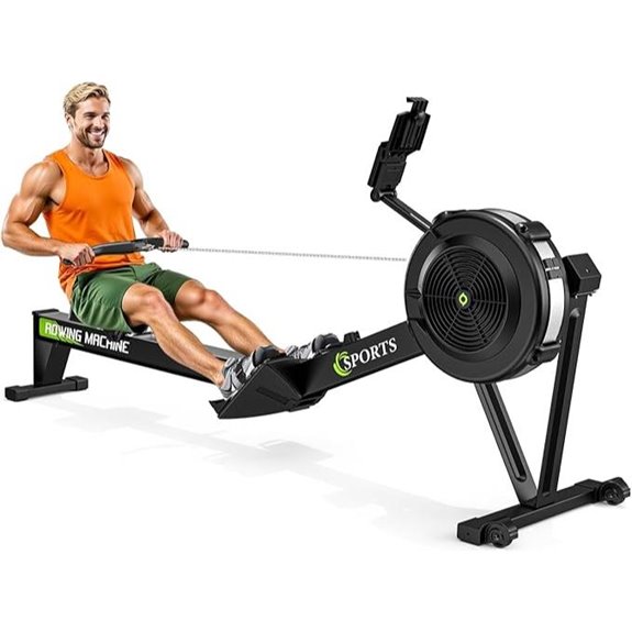 high performance air resistance rowing