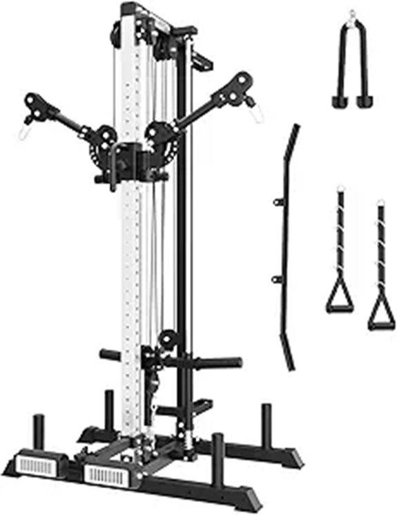 Eonfit Cable Machine for Home Gym with Accessories