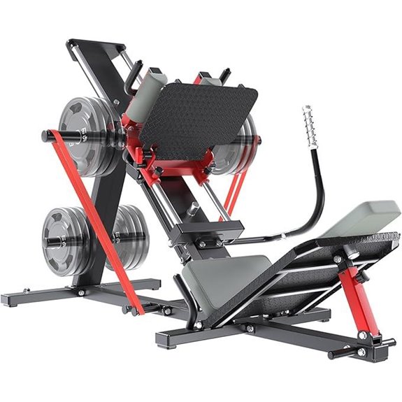 Hack Squat Leg Press Machine for Home Gym