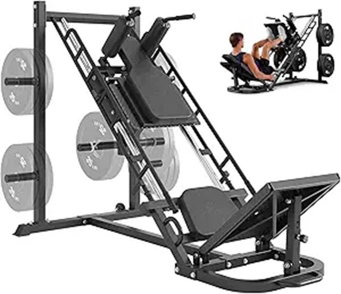 home gym leg press