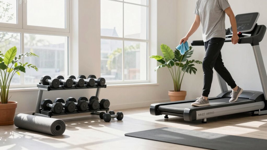 home gym organization boost