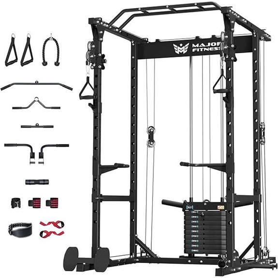 Major Fitness Drone1 Power Cage for Home Gym