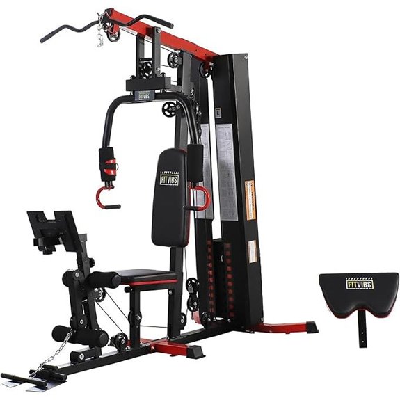 Fitvids Full Body Home Gym with Pulley System