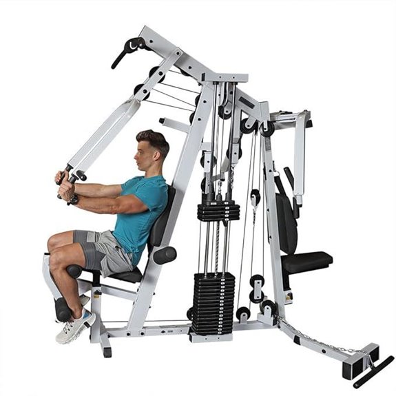 Body-Solid Multi-Station Home Gym with 210lbs Weights