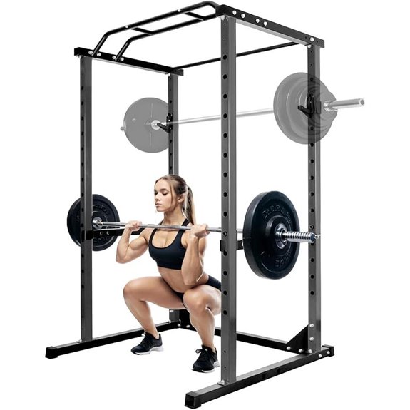 Power Cage Home Gym Multi-Functional Squat Rack