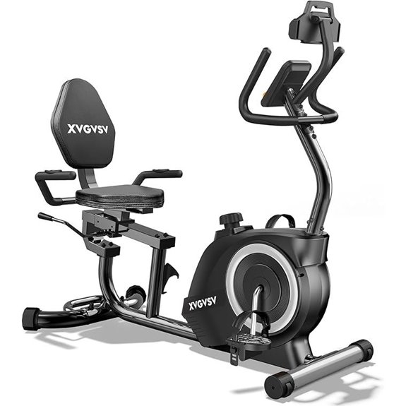 Recumbent Exercise Bike for Home 16 Resistance Levels