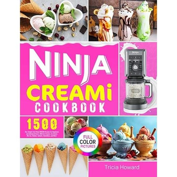 Ninja CREAMi Cookbook: 1500 Recipes for Ice Creams and More