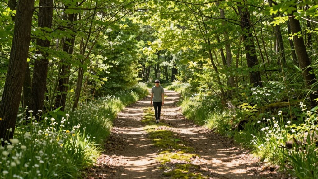 ideal gentle walking duration