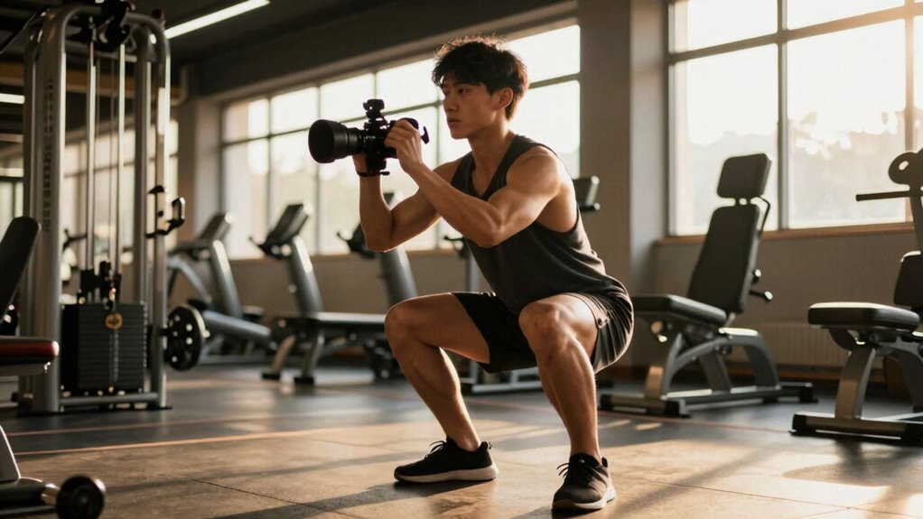 ideal gym lighting environment