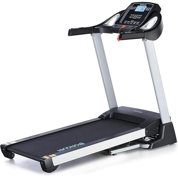 15% Incline Folding Treadmill with Bluetooth and LCD