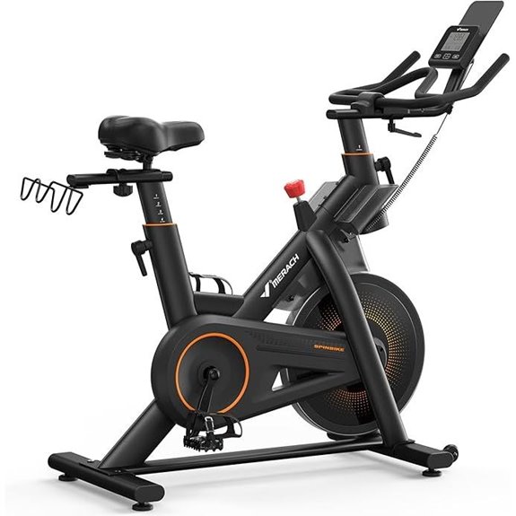 Merach Incline Stationary Exercise Bike with App