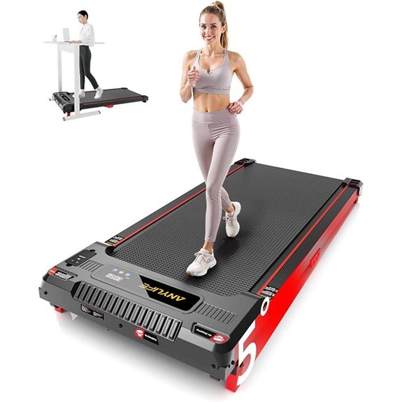 Anylife Incline Walking Pad Treadmill with Remote