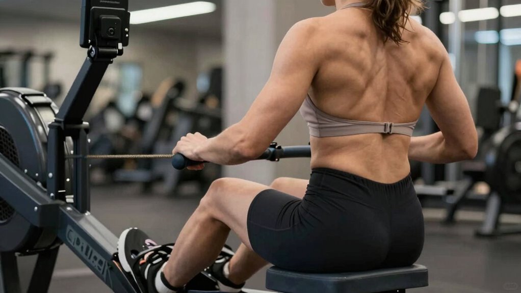 incorrect rowing technique causes back pain