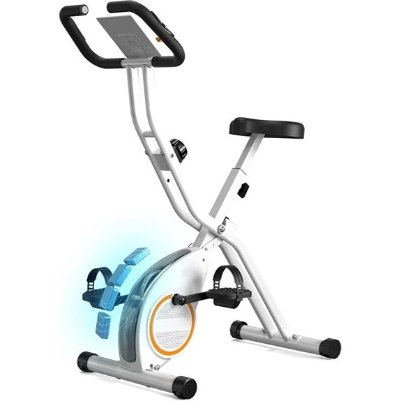 Indoor Exercise Bike with 16-Level Resistance