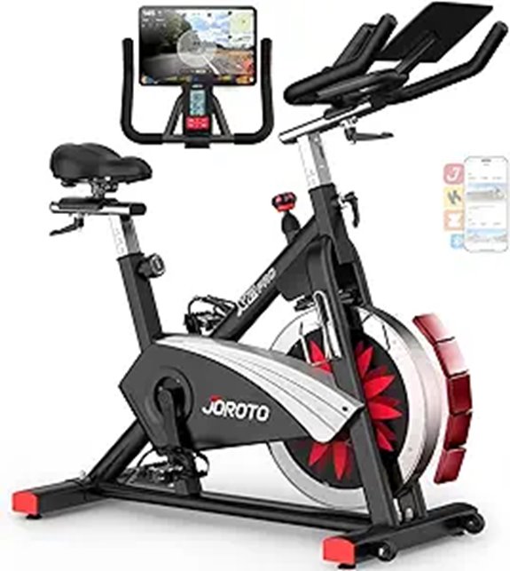 JOROTO Magnetic Indoor Cycling Bike with App