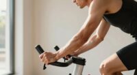 indoor cycling posture correction