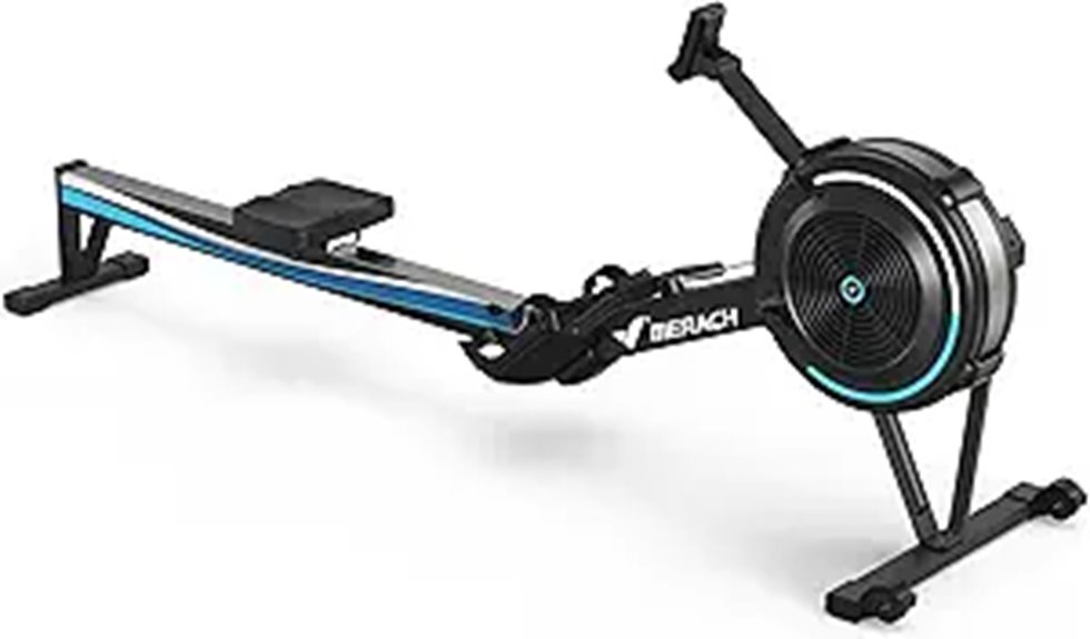 MERACH Indoor Rowing Machine with Resistance & Monitor